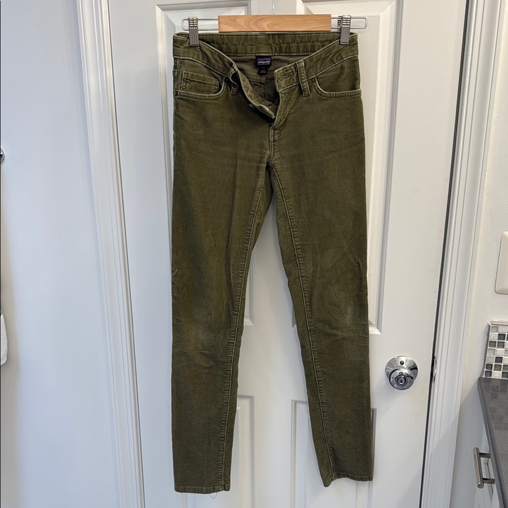 Patagonia Olive Skinny Pants